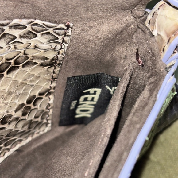 Fendi Micro Baguette Elaphe Waves - Picture 7 of 8